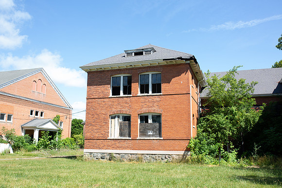 19 School-Chapel South Side - Left View